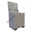 Big bag container steel closed with lid