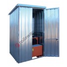 IBC storage cabinet in galvanized steel 1750 x 1945 x 2730 mm