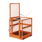 Forklift cage mesh walls capacity kg 400