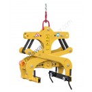 Concrete road barrier clamp for lifting and handling New Jerseys capacity up to 6000 kg and regulations up to 800 mm