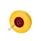 Non-marking rubber sack barrow wheel
