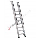 Warehouse professional ladder for loft Giorno
