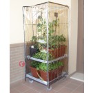 Steel greenhouse trolley