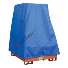 PVC blue cover for 1000 liter Ibc pallet