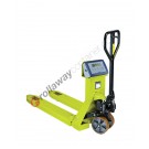 Pallet jack scale kg 2500 Pramac GS/P 1185 x 555 mm with LCD display and printer