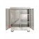 Drum storage cabinet in galvanized steel 1410 x 950 x 1680 mm with spill pallet and shelves