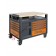 Tool trolley with wood worktop and 10 drawers RSC28 SuperTank