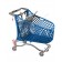 Plastic supermarket trolley 180 liters