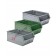Open fronted metal storage box with double crossbar 700/630 x 450 H 300