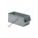 Open fronted metal storage box with crossbar 500/450 x 200 H 200