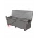 Site tool box in steel with lifting hooks compact