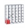 Configure your stackable shelving H 1300 mm for euroboxes 