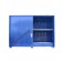 Storage container in steel with spill pallet and 2 levels for tanks 1000 lt
