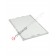 Plastic pizza dough proofing box 600 x 400 H 100 mm lid with flaps 