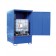 IBC storage cabinet in painted steel 1410 x 1730 x 2535 mm with spill pallet 
