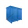 Modulcontainer for floor tanks in steel with spill pallet and sliding doors group size 1