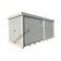 Modulcontainer open space with EI/REI120 certified panels, spill pallet and swing doors