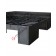 HDPE plastic pallets for industry and food use 800 x 1200 mm with feet