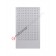 Perforated panel Fervi A007/10 for modular workshop combination