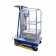 Compact elevating work platform capacitykg kg 200 Microlift Z – T with lateral protection 