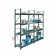 Metal storage shelves 1305 x 400 x 2200 mm with 4 spill pallet shelves