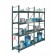 Metal storage shelves 1305 x 600 x 2200 mm with 4 spill pallet shelves 