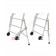 Warehouse step professional movable Fly Light telescopic base stabilizer 