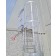 Vertical ladder with safety cage Self System