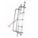 Single ladder professional Euro handrail