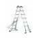 Multi purpose ladder professional, long and compact Bravissima