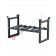Stackable drum support in steel mm 1420 x 670 H 760 for 3 x 60 lt drums