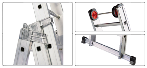 Accessories extension ladder 2-ramps professional Euro