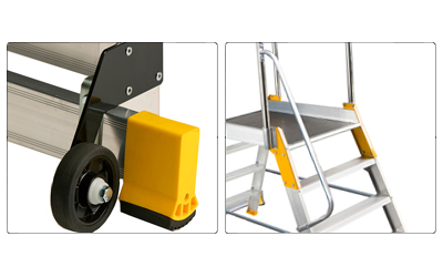 Accessories work platform professional double sided with light platform